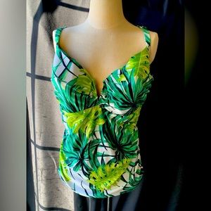 Lane Bryant Tankini - brand new without tags - jewels tones.